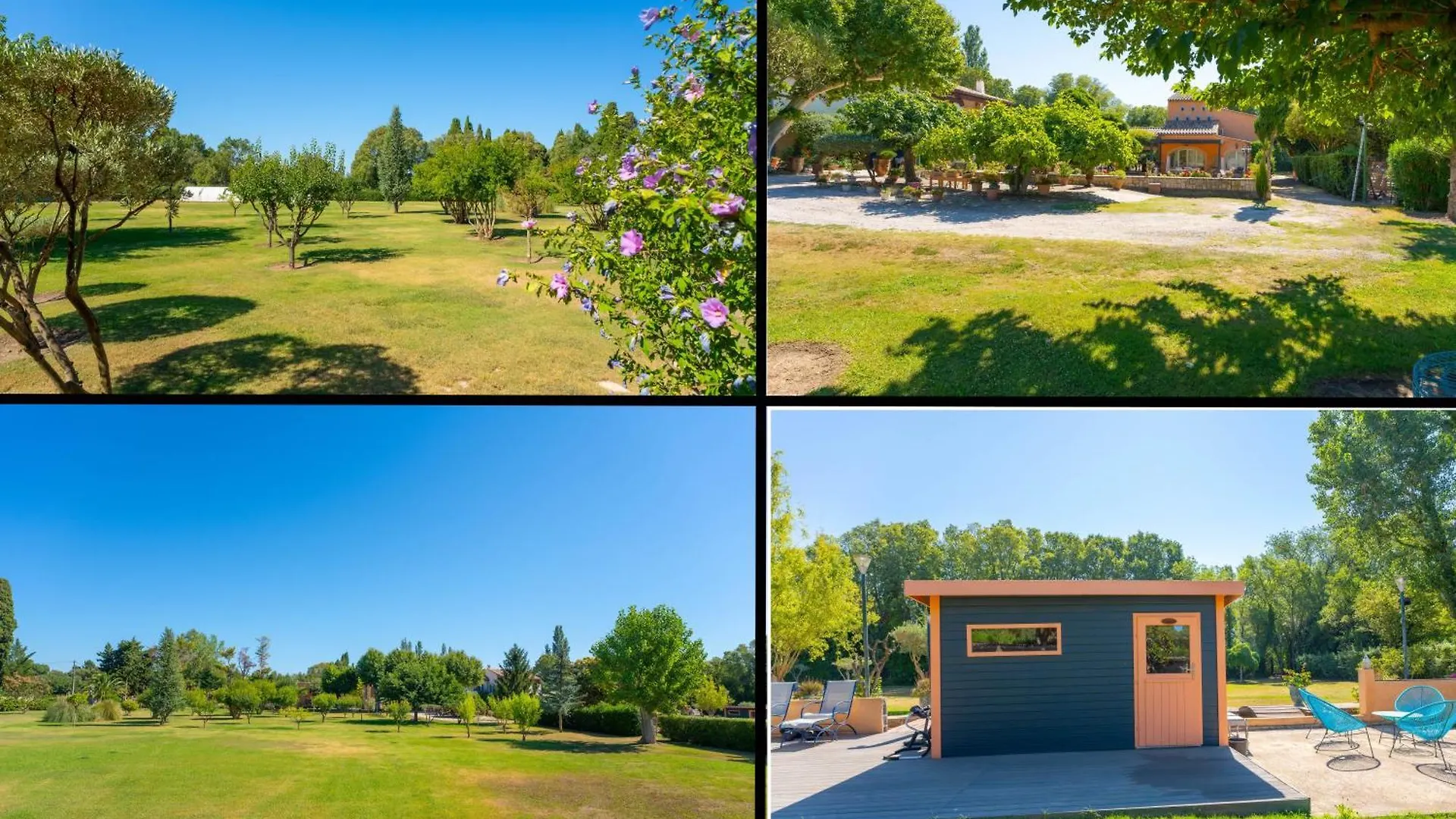 Le Mas Des Lys - Guest Houses Au Coeur De La Provence Dans Un Parc Paysage Avec Piscine, Sauna Et Boulodrome Grans